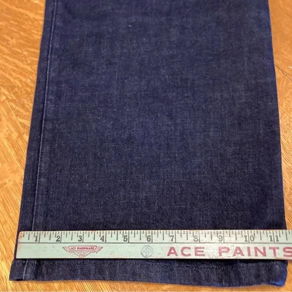 Banana Republic Factory Dark Blue Wide Leg Jeans - Picture 9 of 11